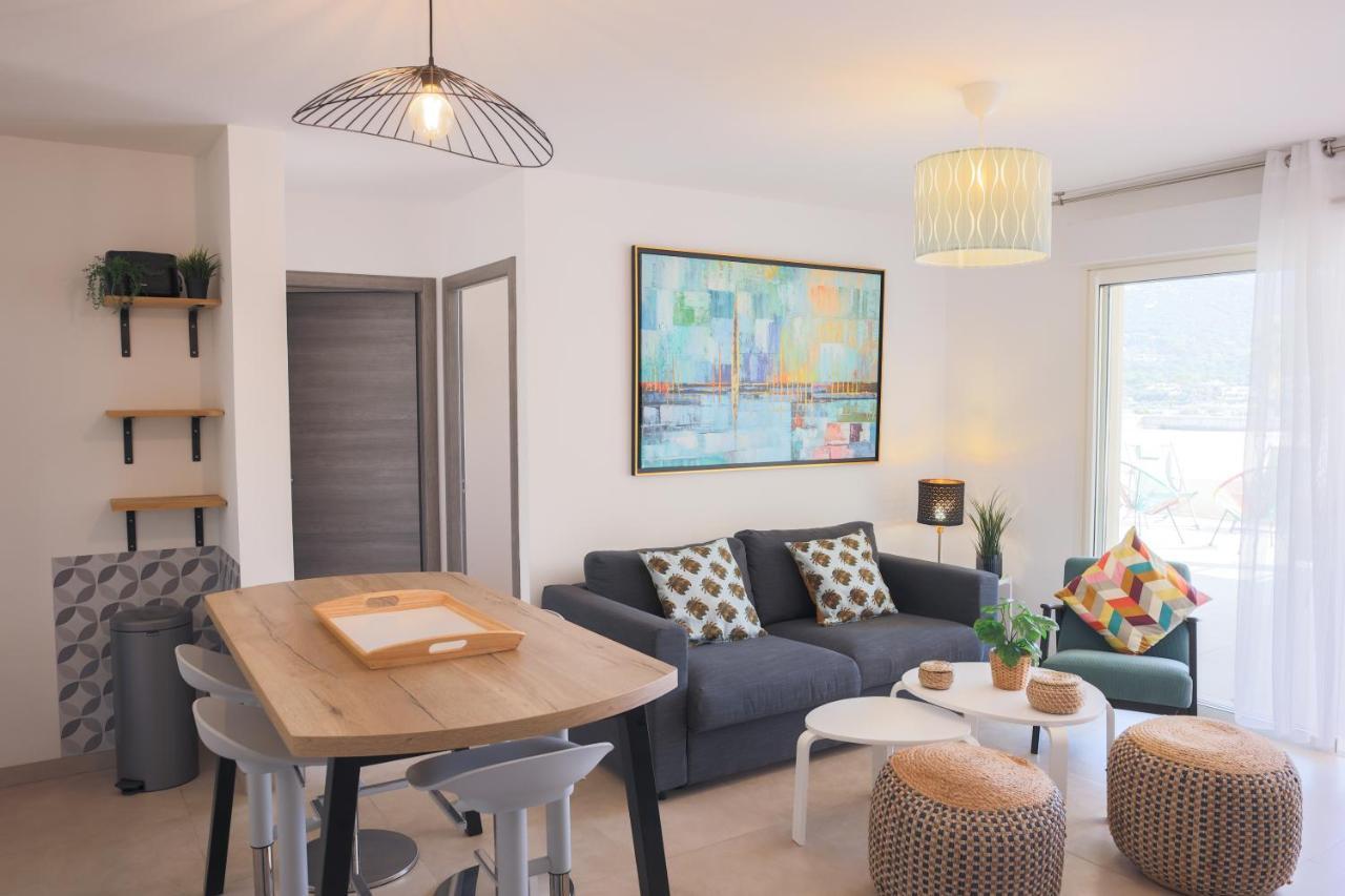 Appartement La Balagne , Bord De Mer, Grande Terrasse, Sant'Ambroggio Lumio  Eksteriør billede