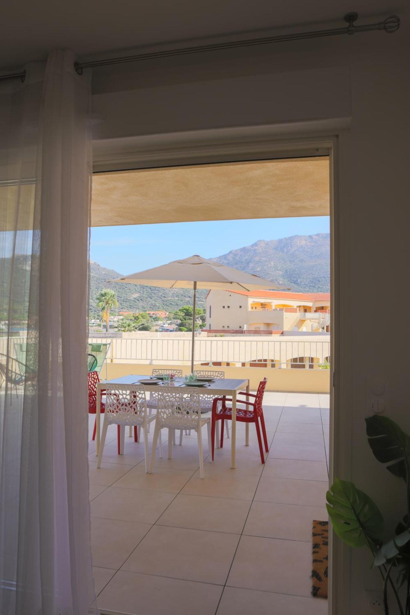 Appartement La Balagne , Bord De Mer, Grande Terrasse, Sant'Ambroggio Lumio  Eksteriør billede