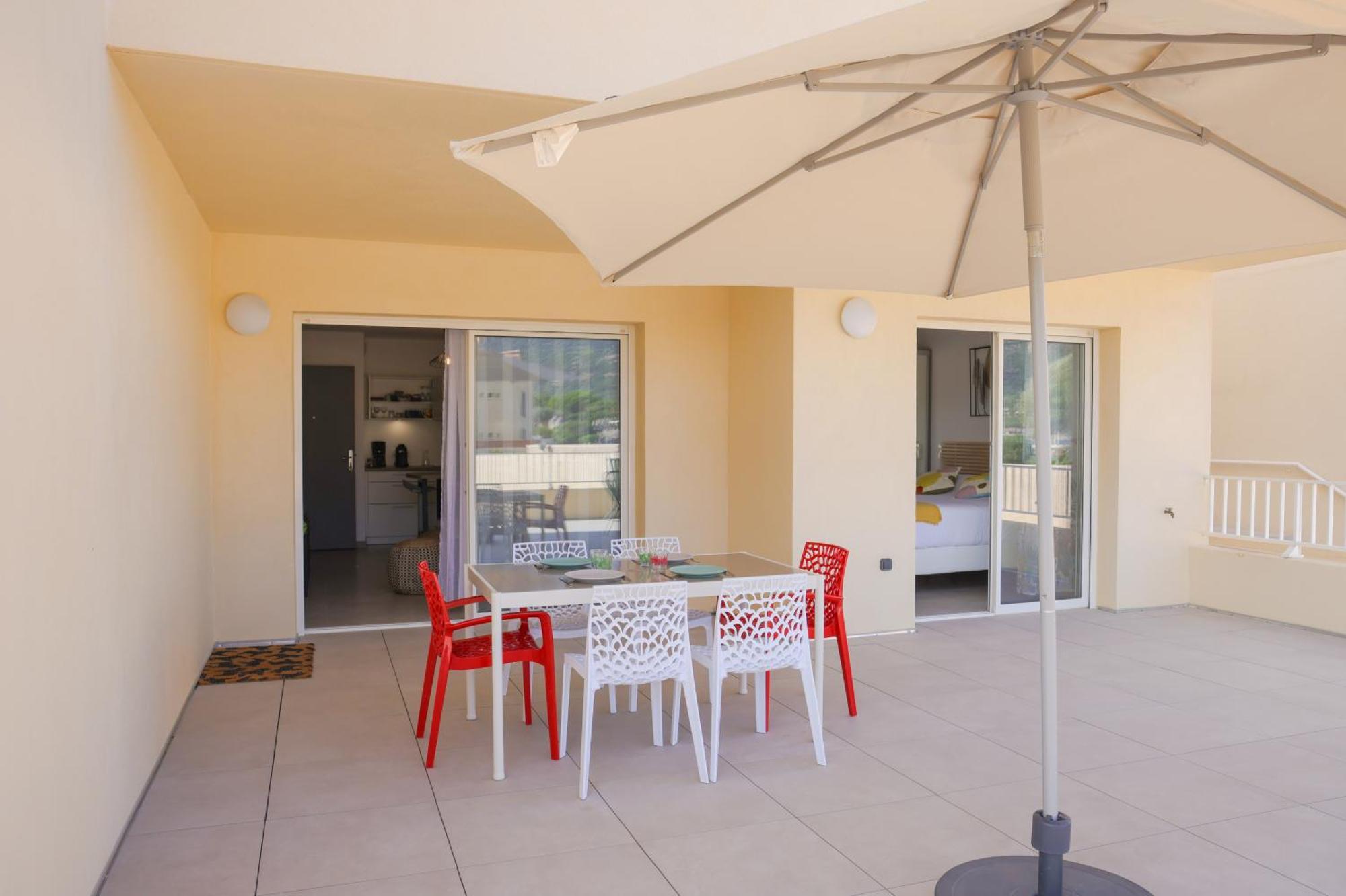 Appartement La Balagne , Bord De Mer, Grande Terrasse, Sant'Ambroggio Lumio  Eksteriør billede