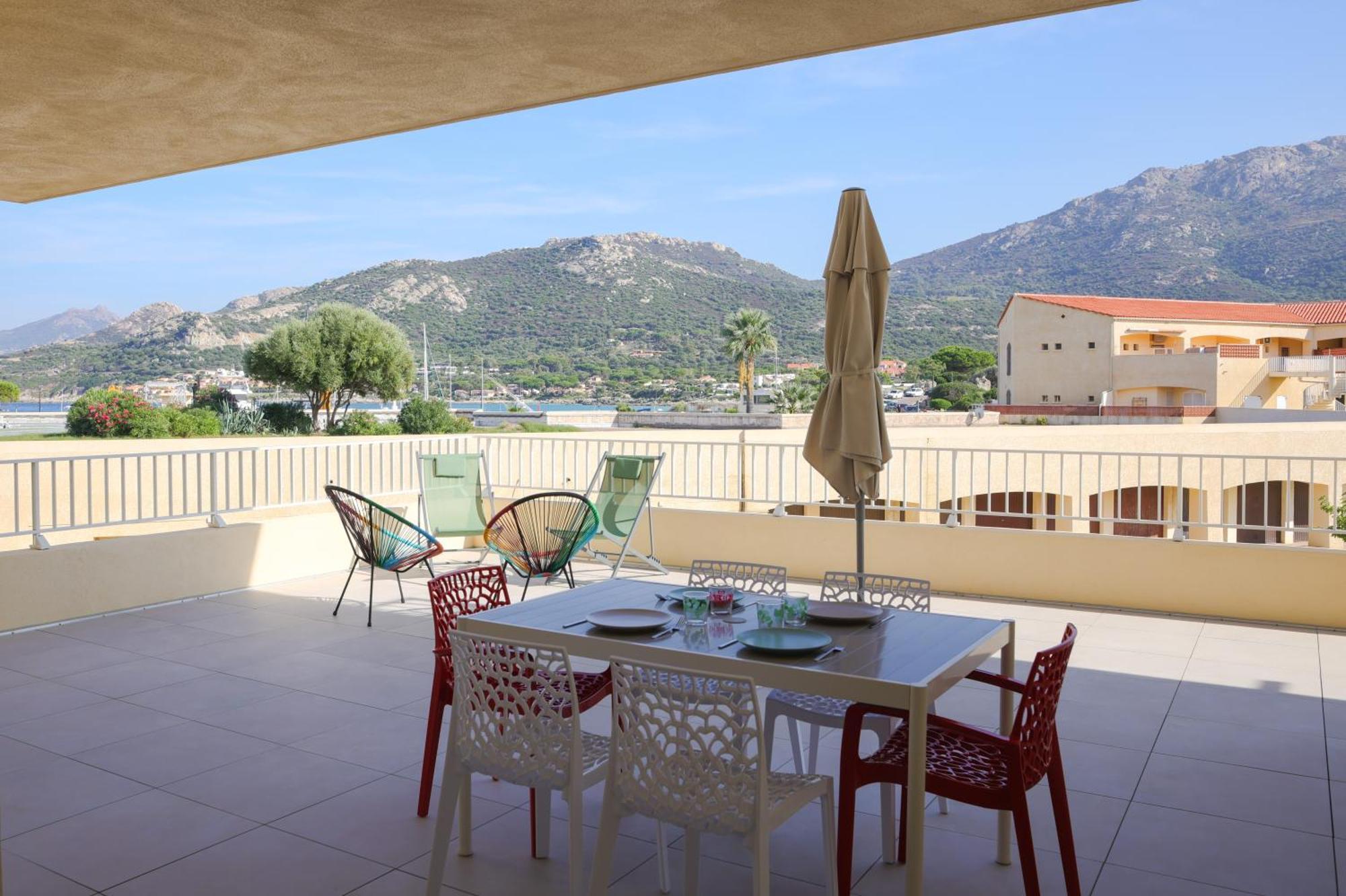 Appartement La Balagne , Bord De Mer, Grande Terrasse, Sant'Ambroggio Lumio  Eksteriør billede